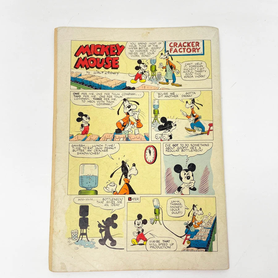 Walt Disney's Mickey Mouse and the Smuggled Diamond Comic Book #362 - Dell Comics - 1952