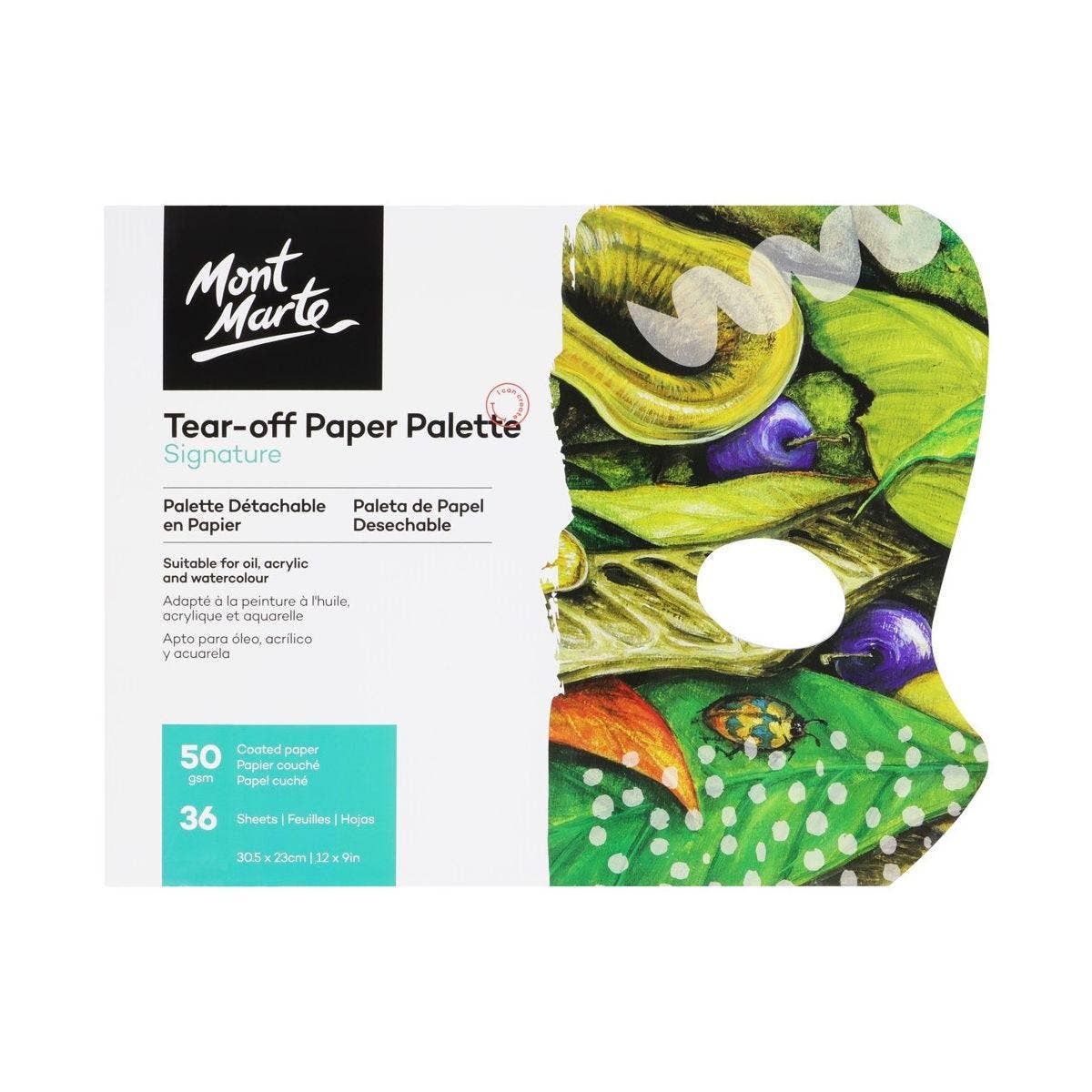 NEW // Mont Marte Tear-off Paper Palette