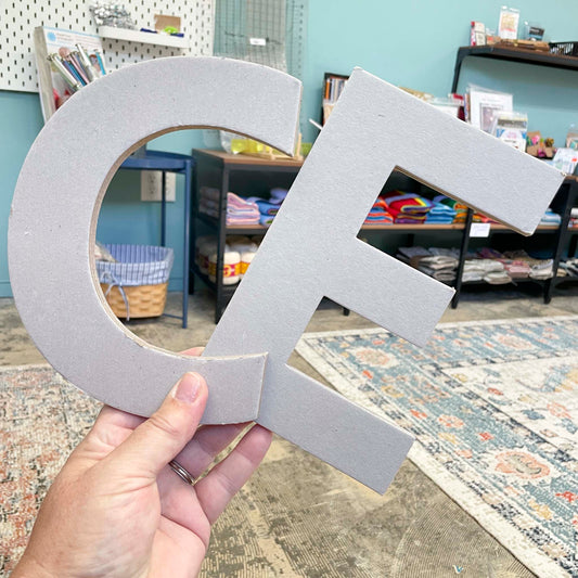 Craft Cut Out Letters