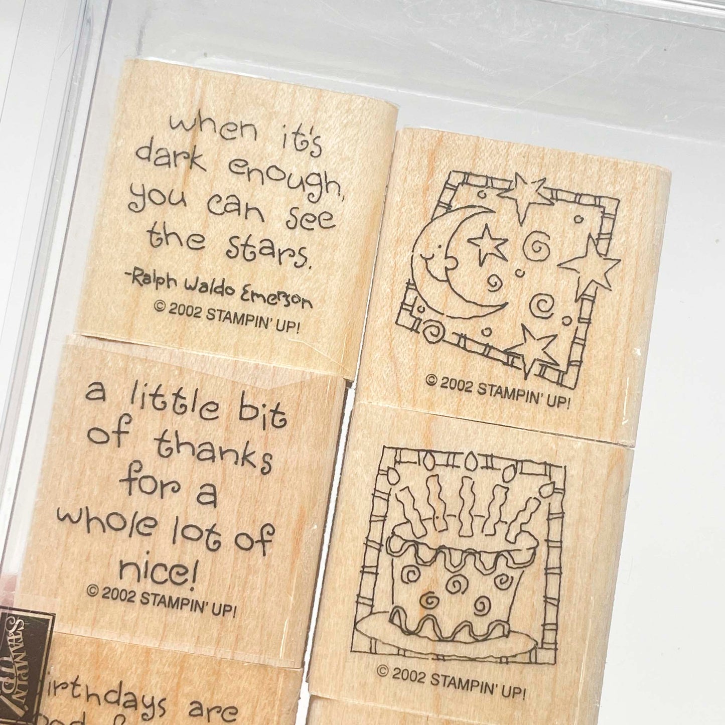 Stampin' Up! Rubber Stamps – Large Box Sets