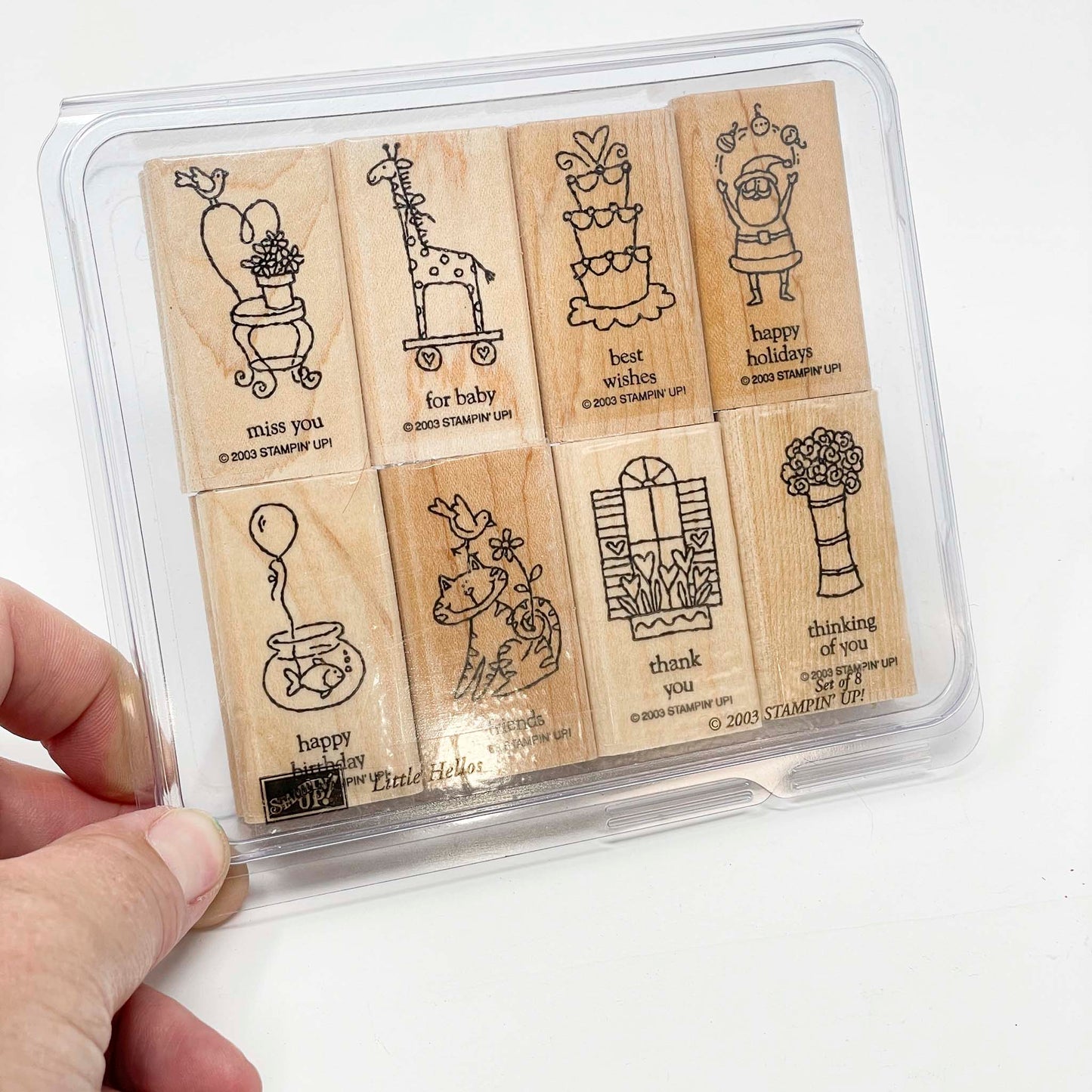 Stampin' Up! Rubber Stamps – Medium Box Sets