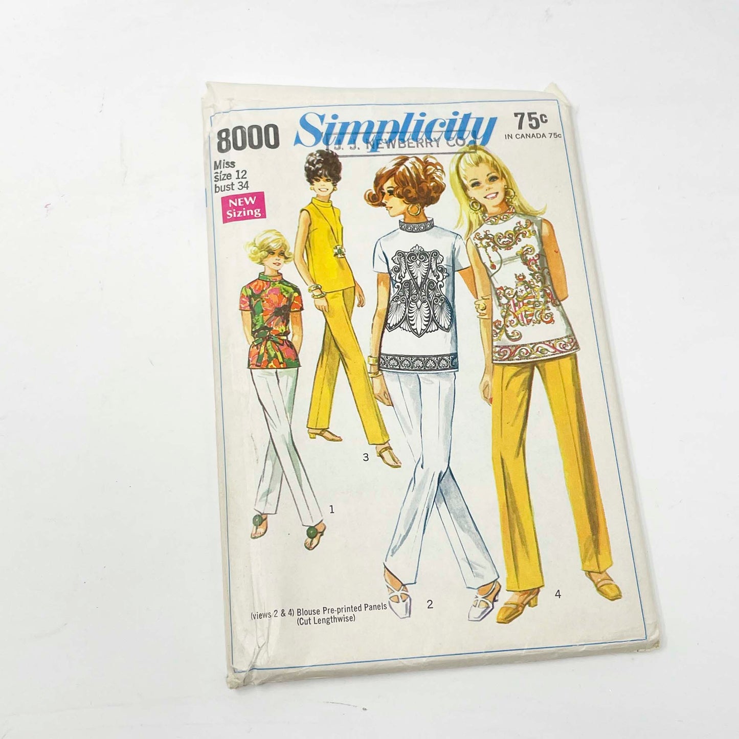 Vintage 1960's Sewing Pattern