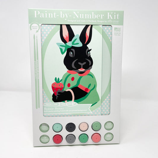 NEW // Bonnie Bunny Paint-by-Number Kit