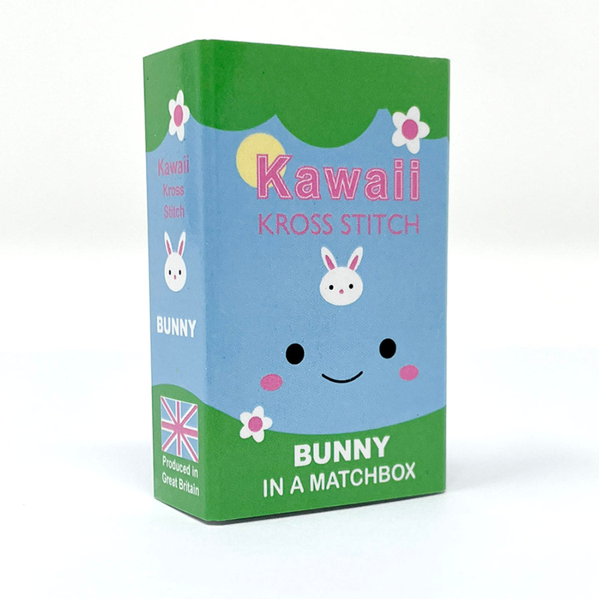 NEW // Kawaii Mini Cross Stitch Kit in a Matchbox