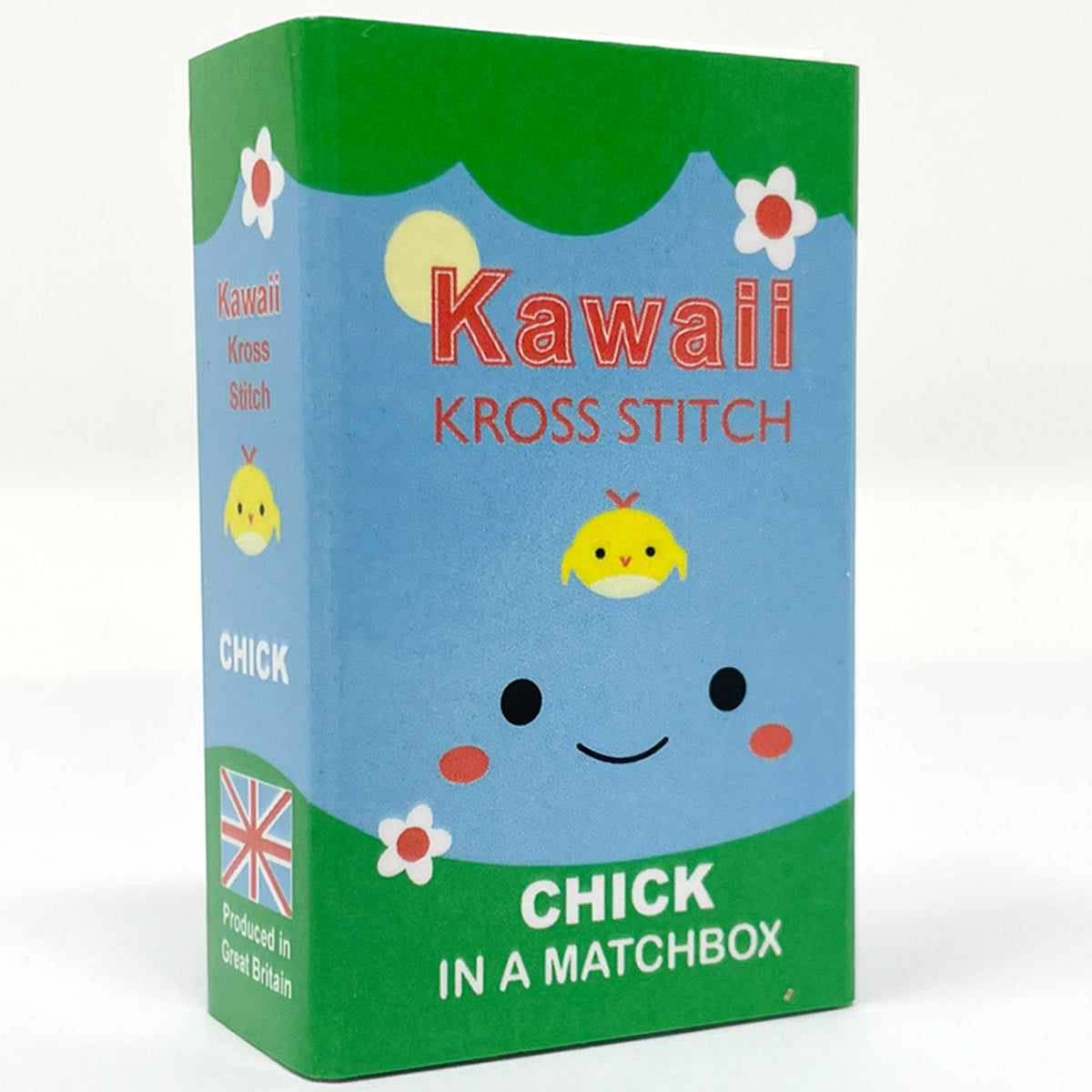 NEW // Kawaii Mini Cross Stitch Kit in a Matchbox