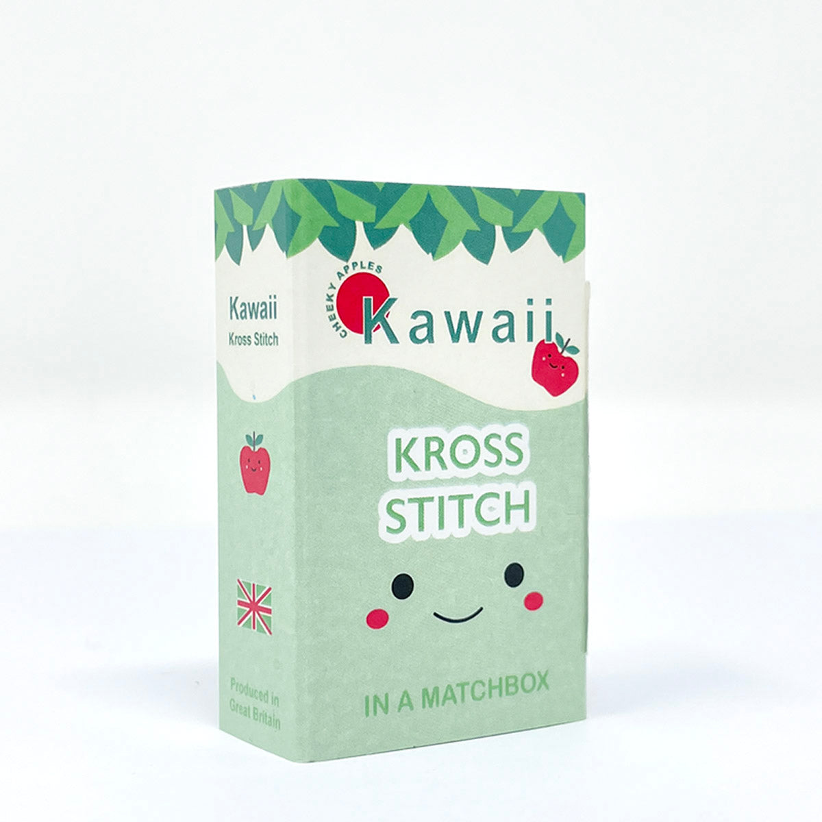 NEW // Kawaii Mini Cross Stitch Kit in a Matchbox