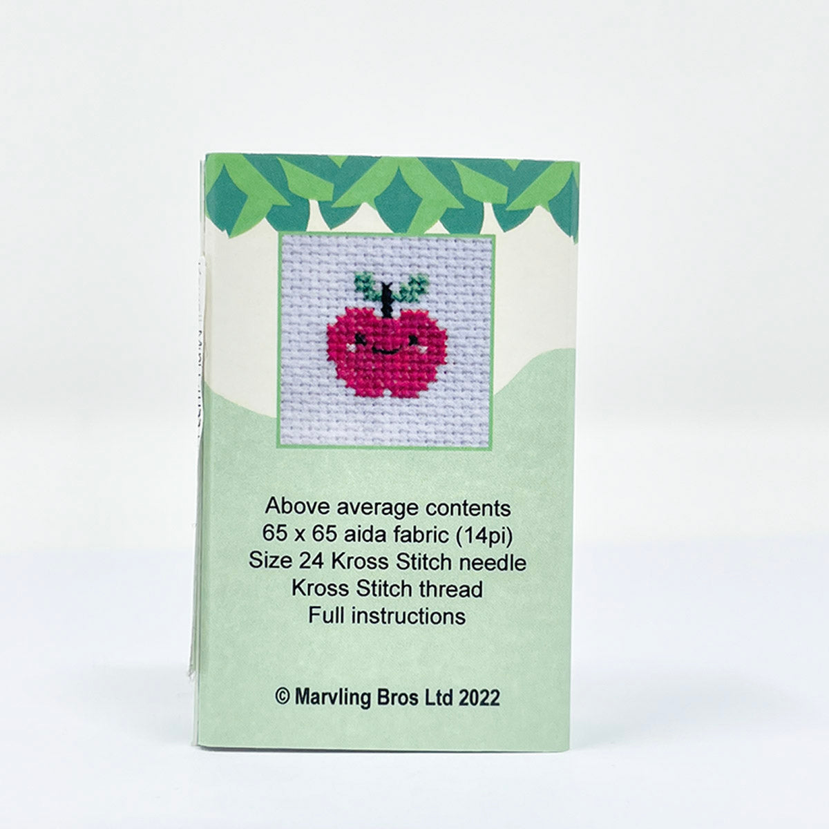 NEW // Kawaii Mini Cross Stitch Kit in a Matchbox