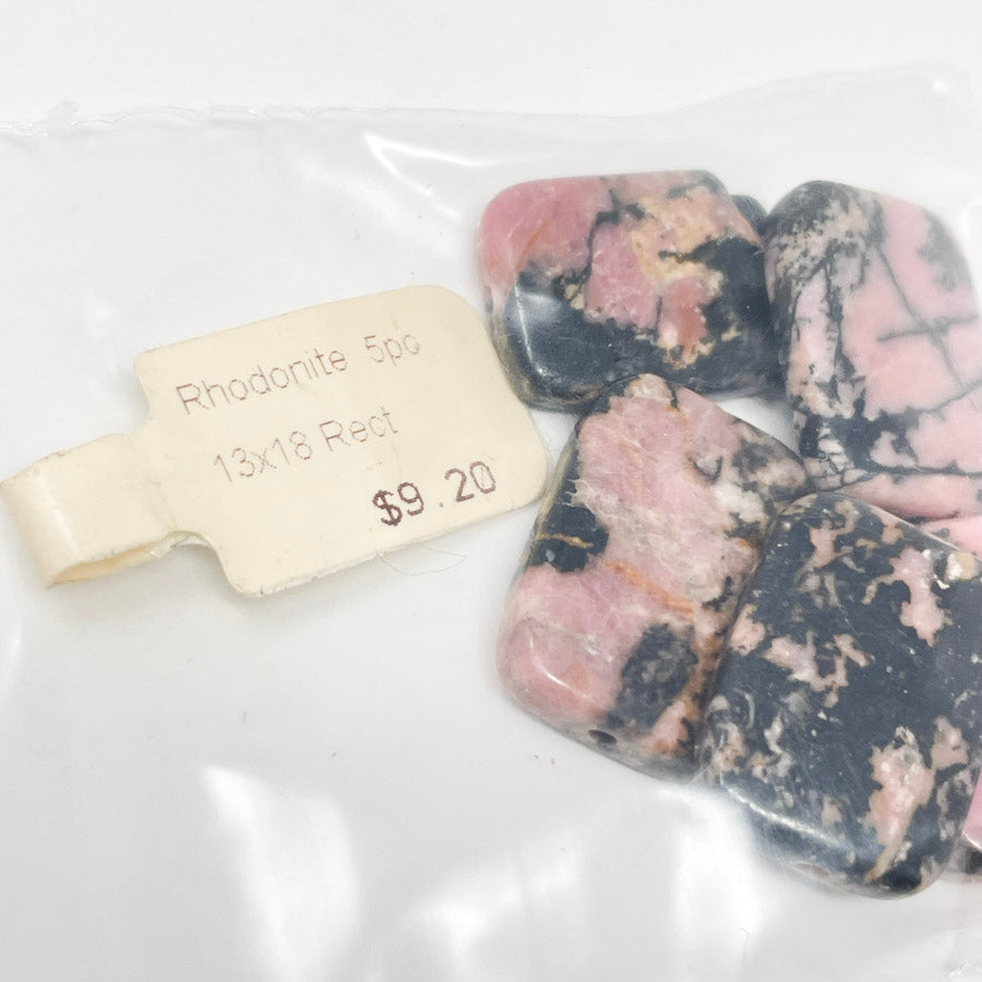 Rhodonite Stone Beads