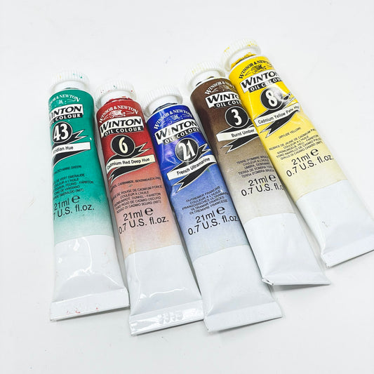 Winsor & Newton™ Winton Oil Color Paint, 21mL (5)