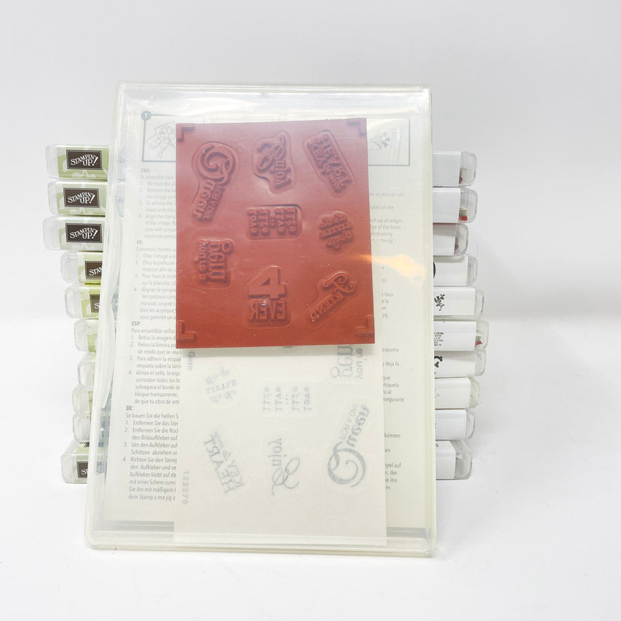 Stampin' Up Cling Stamp Sets