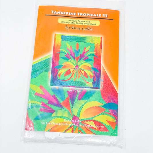 Anne Lullie "Tangerine Tropicale III" Quilting Pattern