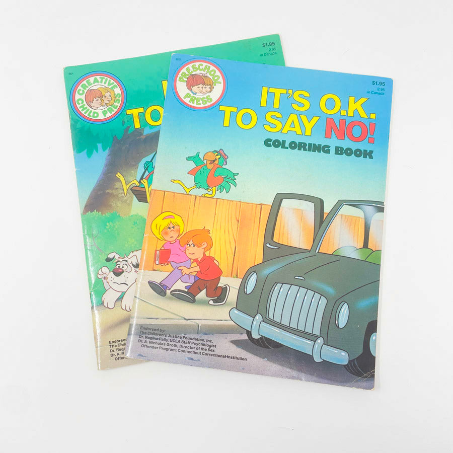 Vintage It's OK to Say NO! Activity Book