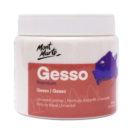 NEW // Premium Gesso 16.9 oz by Mont Marte